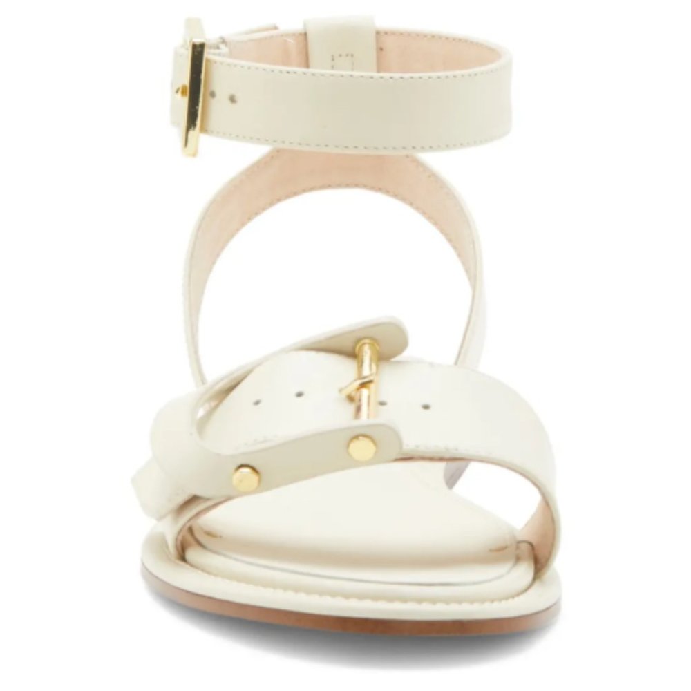 NEW Louise Et Cie Women Benue Porcelain Adjustable Ankle Strap Buckle Sandal - Picture 3 of 7